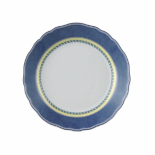 Hutschenreuther Maria Theresia Brotteller mit Fahne, Medley, Porzellan, 17 cm, 10017