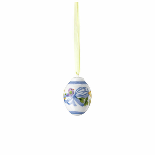 Hutschenreuther Deko-Mini-Ei Frühlingswiese - Narzisse Gelb, Porzellan, Mehrfarbig, 5.2 cm, 02254-723595-27956