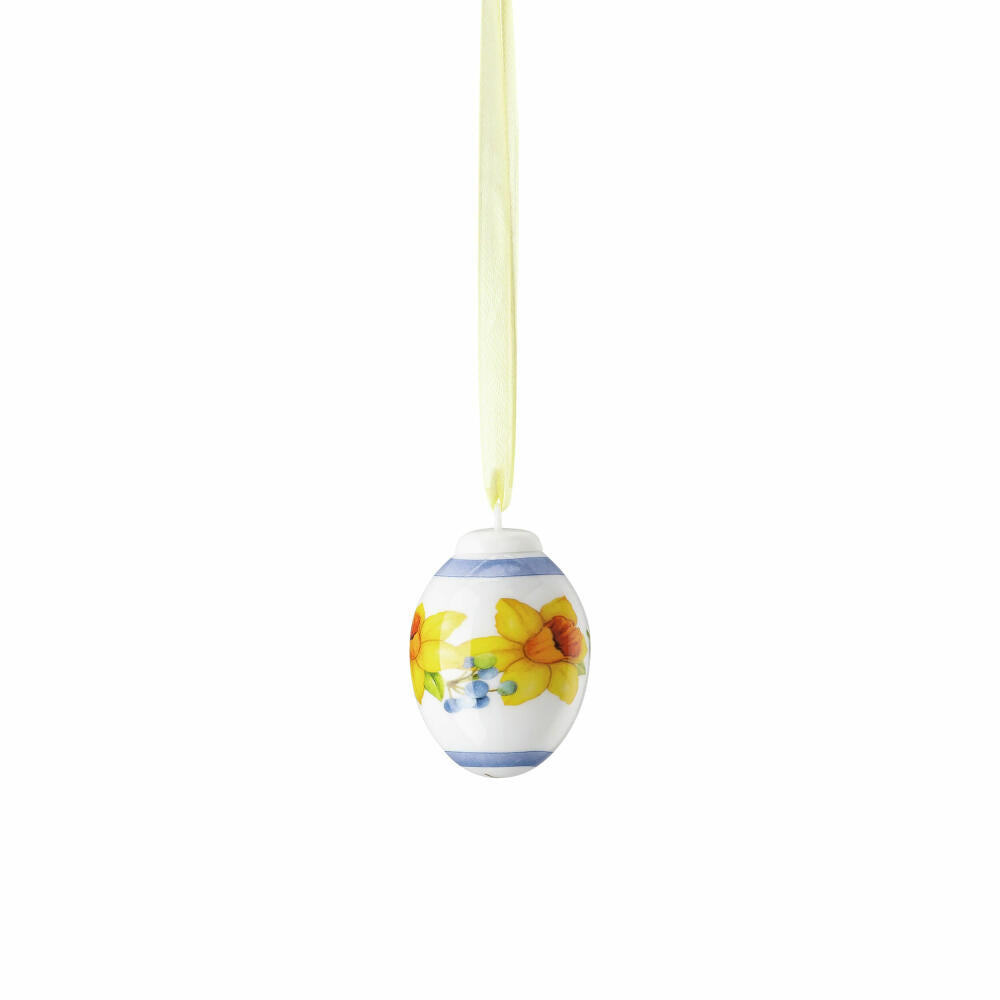 Hutschenreuther Deko-Mini-Ei Frühlingswiese - Narzisse Orange, Porzellan, Mehrfarbig, 5.2 cm, 02254-723596-27956