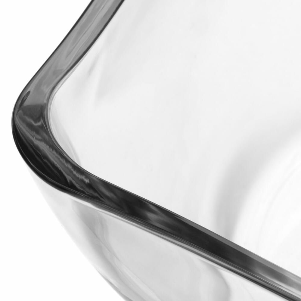 Leonardo Schale Piazza, Schüssel, Desserschale, Snackschale, Salatschüssel, Glas, 23 cm, 024409