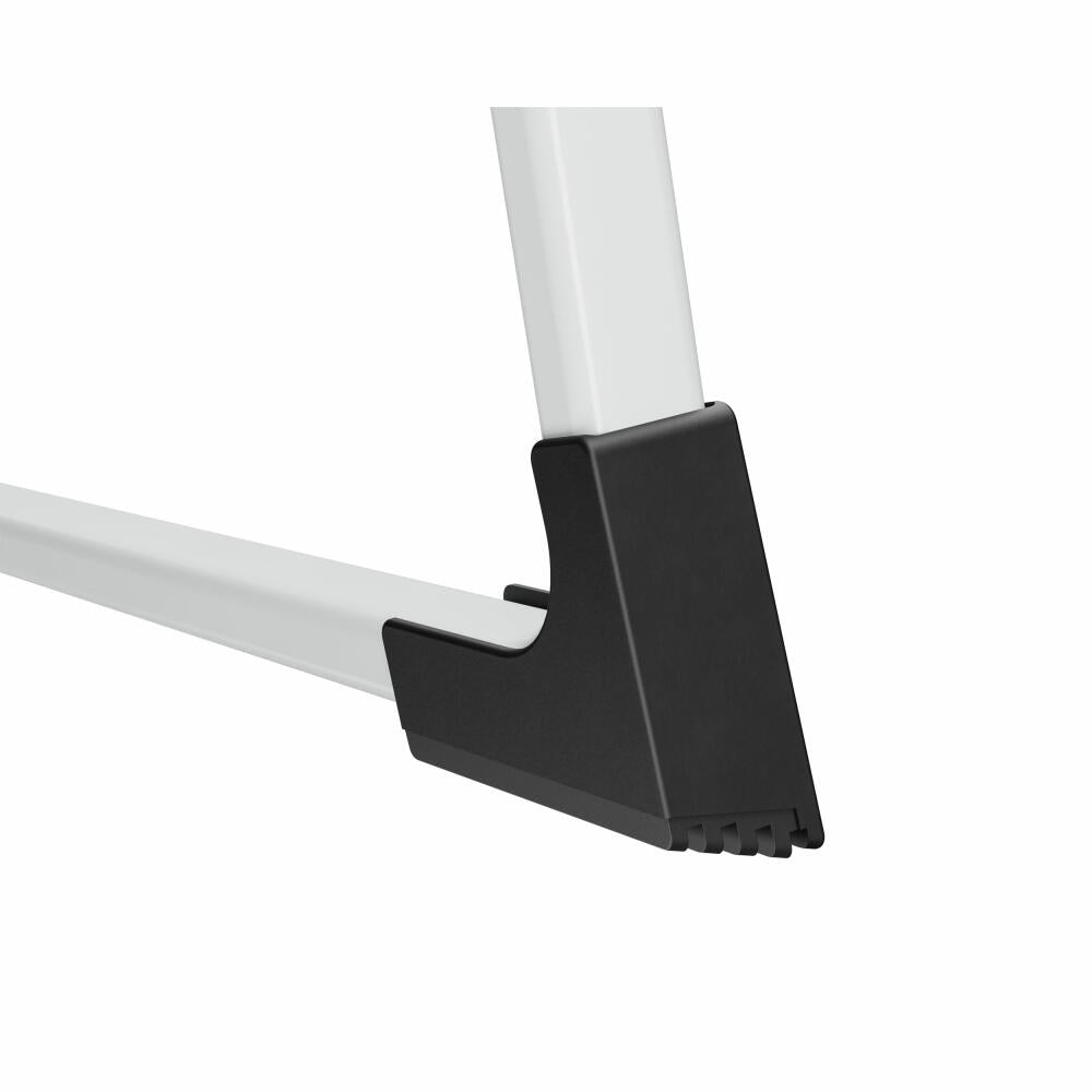 Hailo Trittleiter K75 ComfortLine, Klappleiter, Leiter, 2 Stufen, Aluminium, 4342-300