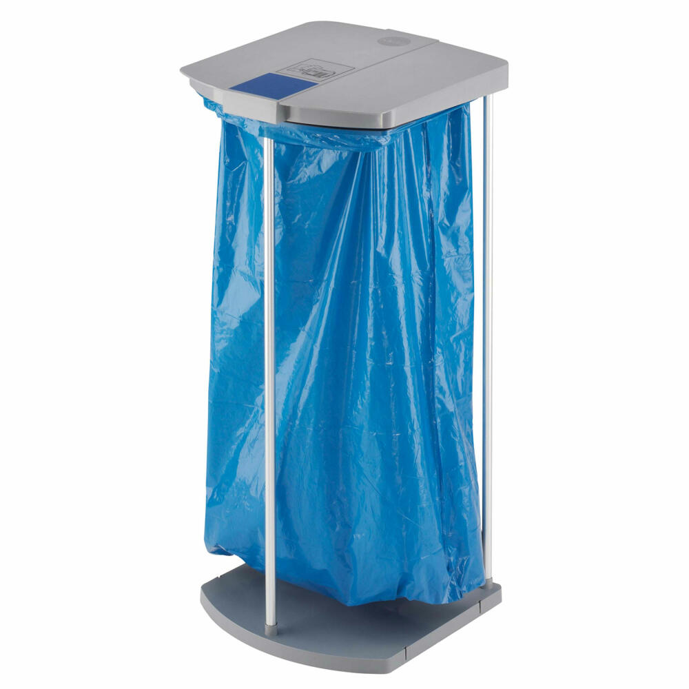 Hailo garbage bag stand ProfiLine MSS XXXL, waste bin, garbage bag holder, aluminum, 120 L, 0912-110