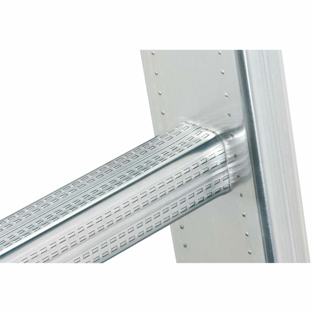 Hailo leaning ladder S60 ProfiStep uno, rung ladder, ladder, aluminum, silver, 6 rungs, 7106-007