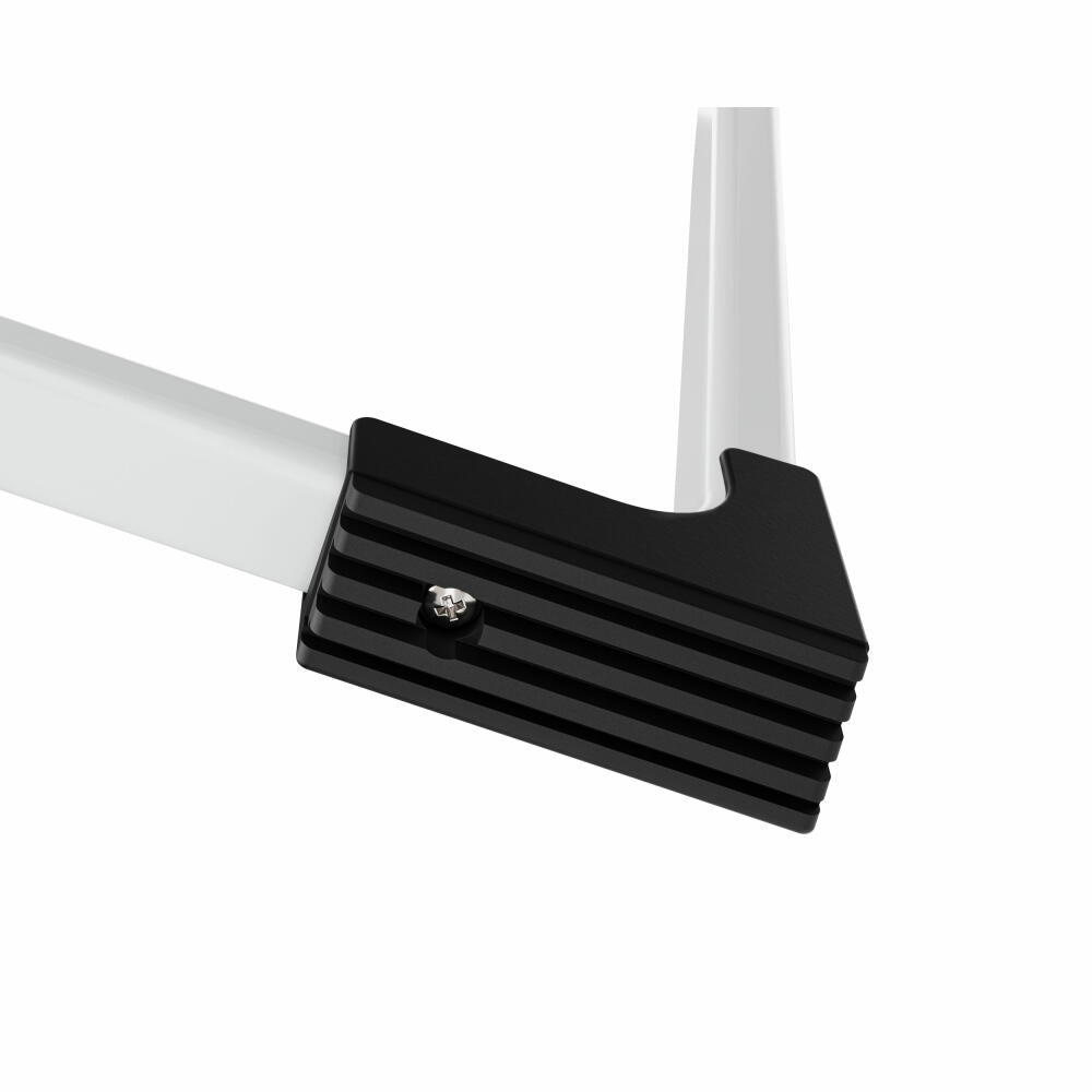 Hailo Trittleiter K75 ComfortLine, Klappleiter, Leiter, 2 Stufen, Aluminium, 4342-300