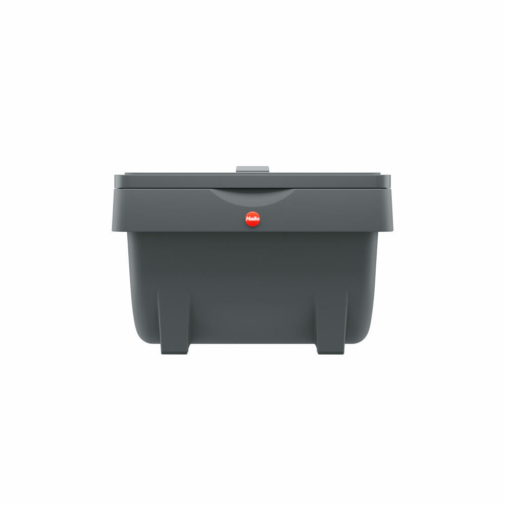 Hailo Öko Mini, trash can, waste bin, compost bin, storage container, plastic, anthracite, 4 L, 0430-010