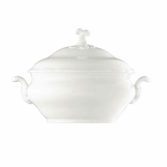 Hutschenreuther Maria Theresia terrine with lid, bowl, porcelain, white, dishwasher safe, 3.5 L, 11020