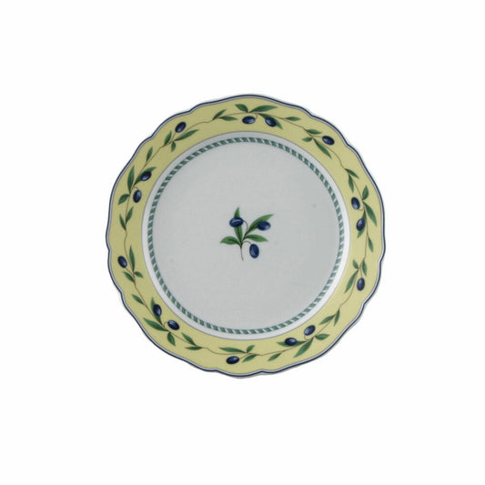 Hutschenreuther Maria Theresia Frühstücksteller mit Fahne, Medley Valdemossa, Porzellan, 19 cm, 10019