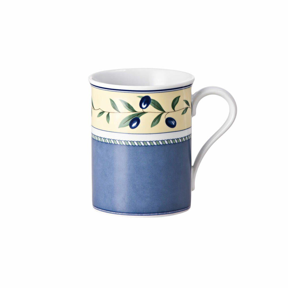 Hutschenreuther Maria Theresia Becher mit Henkel, Medley Valdemossa, Porzellan, 300 ml, 15505