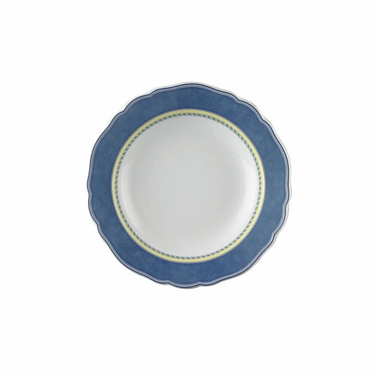 Hutschenreuther Maria Theresia Suppenteller mit Fahne, Medley Mantova, Porzellan, 21 cm, 10121