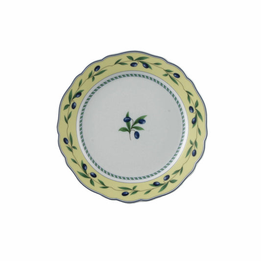 Hutschenreuther Maria Theresia Frühstücksteller mit Fahne, Medley Valdemossa, Porzellan, 19 cm, 10019