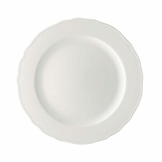 Hutschenreuther Maria Theresia Platzteller, mit Fahne, Teller, Porzellan, Weiß, Spülmaschinenfest, Ø 31 cm, 10031