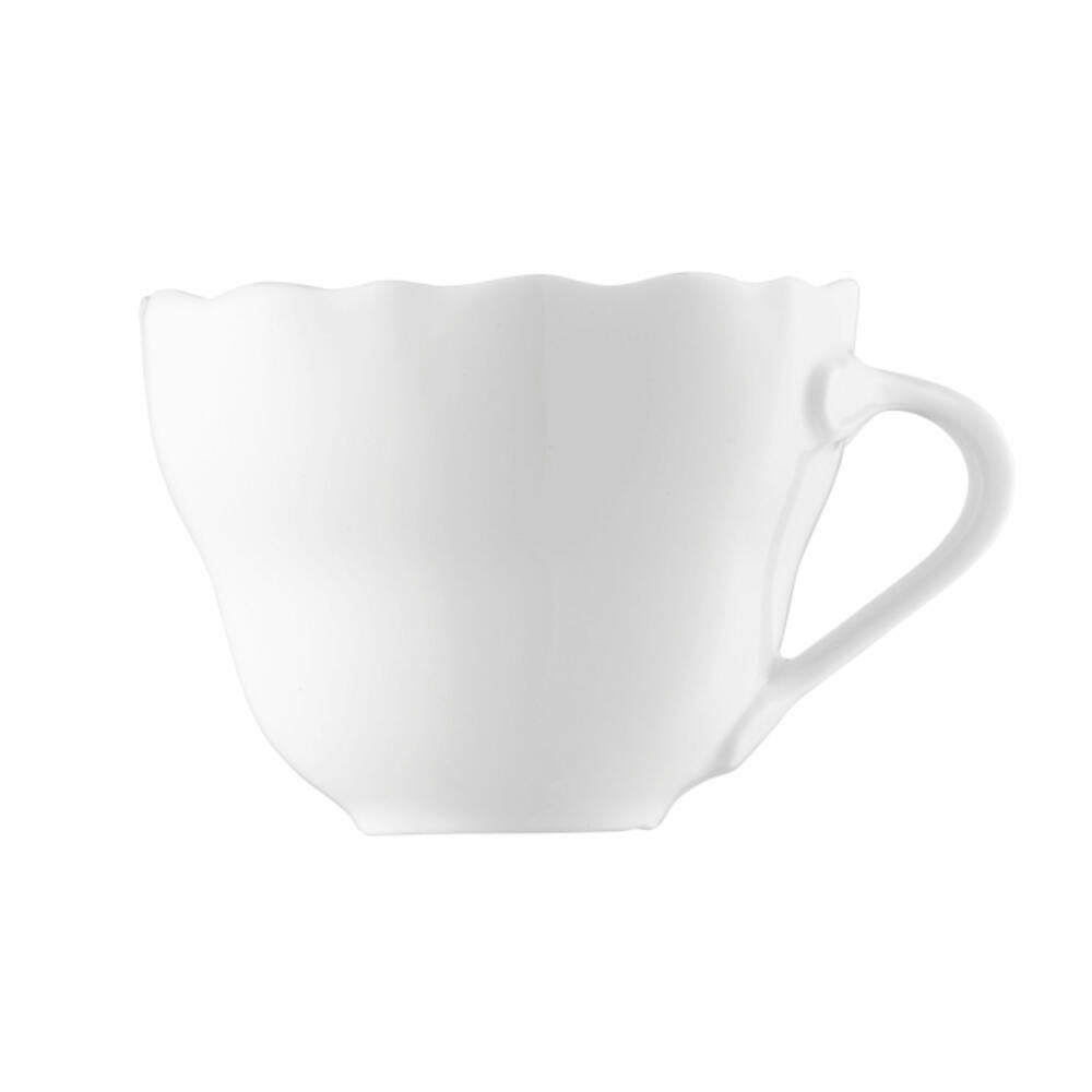 Hutschenreuther Maria Theresia coffee cup, upper cup, porcelain, white, dishwasher safe, 230 ml, 14742