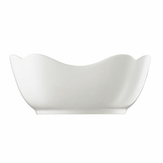 Hutschenreuther Maria Theresia Schüssel, Schale, Eckig, Porzellan, Weiß, Spülmaschinenfest, Ø 20 cm, 1.36 L, 13170