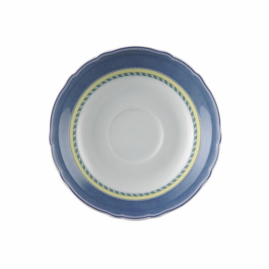 Hutschenreuther Maria Theresia Untertasse für Café Au Lait Tasse, Medley, Porzellan, 15.5 cm, 14851