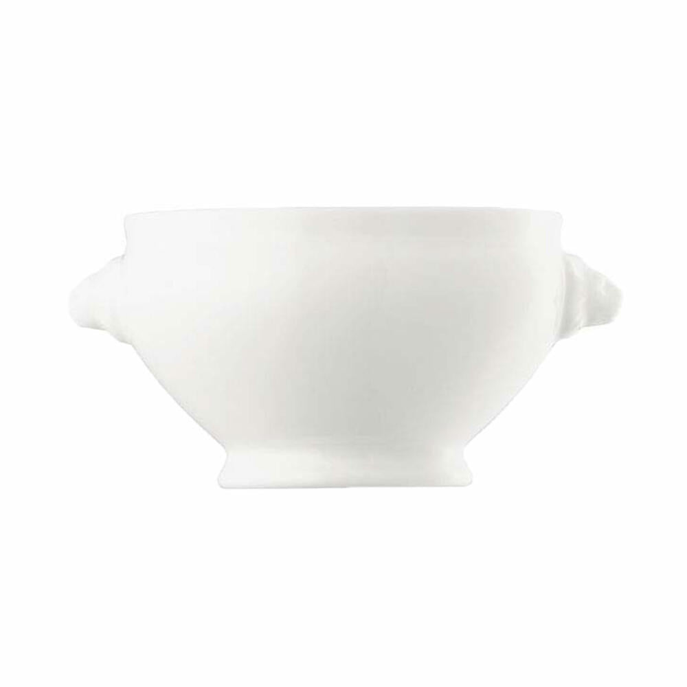 Hutschenreuther Maria Theresia lion head terrine, bowl, porcelain, white, dishwasher safe, 400 ml, 11041