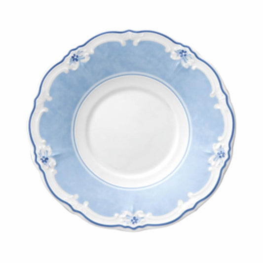 Hutschenreuther Baronesse saucer for coffee cup, Estelle, porcelain, 15 cm, 14741