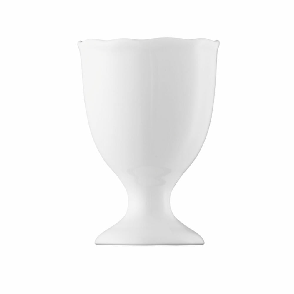 Hutschenreuther Maria Theresia egg cup, egg holder, porcelain, white, dishwasher safe, 15520
