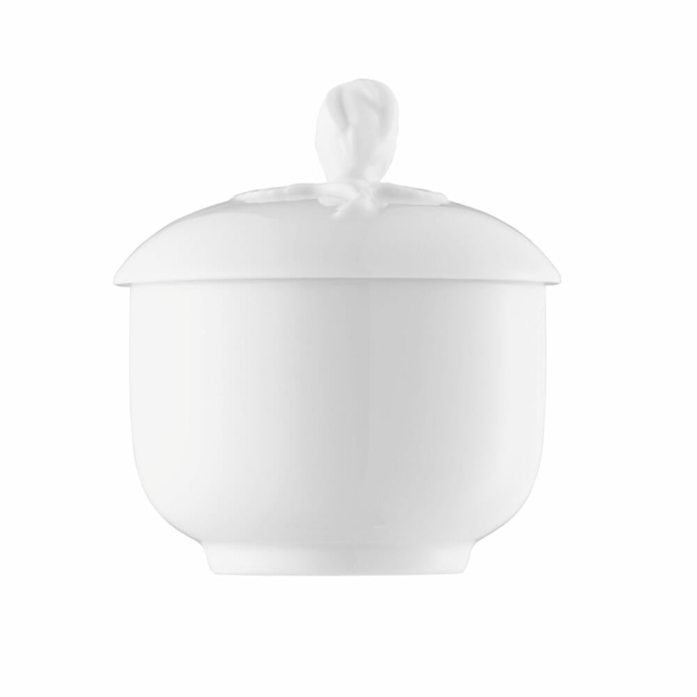 Hutschenreuther Maria Theresia sugar bowl, sugar pot, porcelain, white, dishwasher safe, 250 ml, 14330