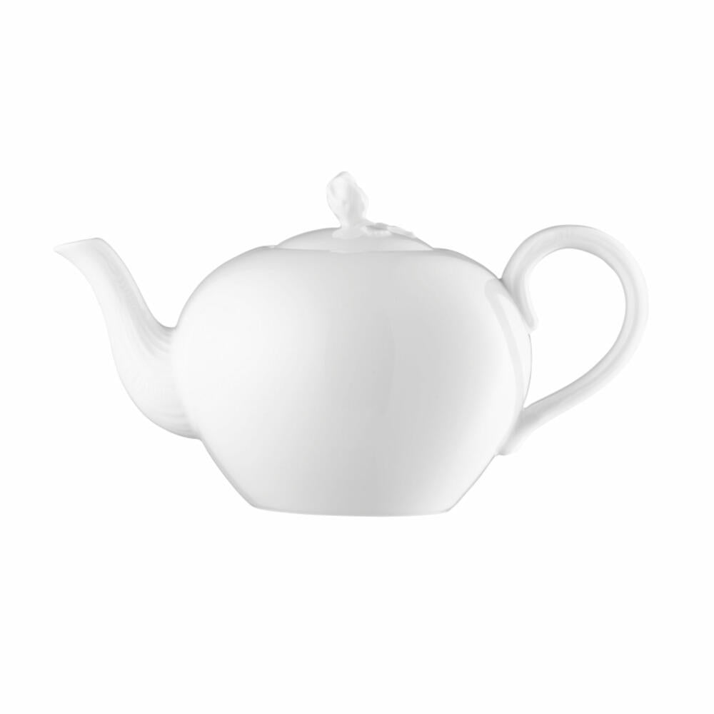 Hutschenreuther Maria Theresia teapot, serving jug, porcelain, white, dishwasher safe, white, 1 L, 14230