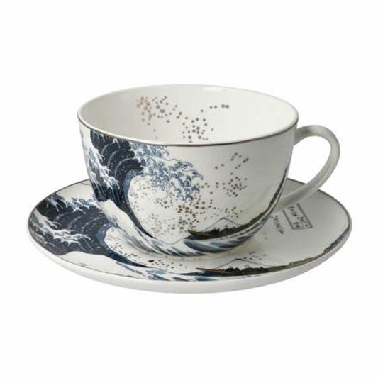 Goebel Milk Coffee Cup Hokusai - The Wave, Cup, Coffee Cup, Tea Cup, Fine Bone China, 67075011