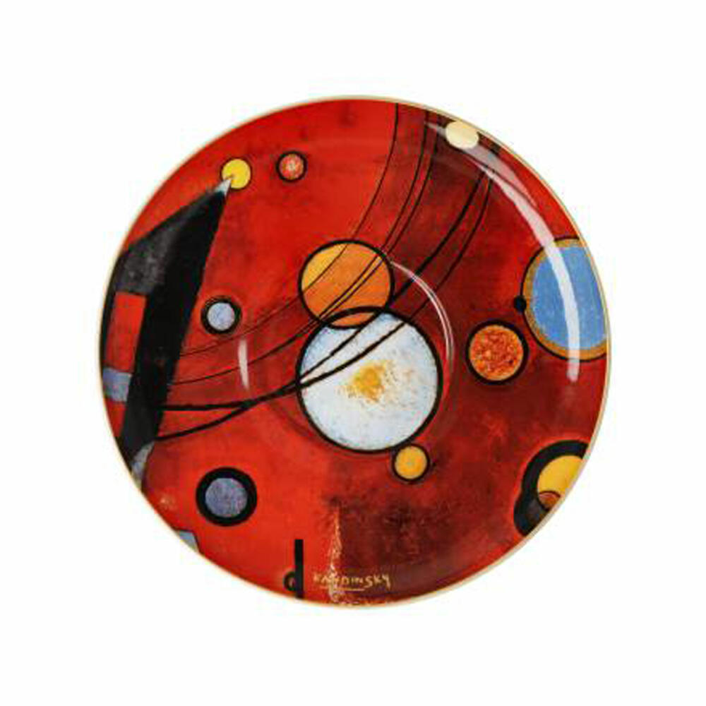 Goebel Milk Coffee Cup Kandinsky - Heavy Red, Cup, Coffee Cup, Tea Cup, Fine Bone China, 67075031