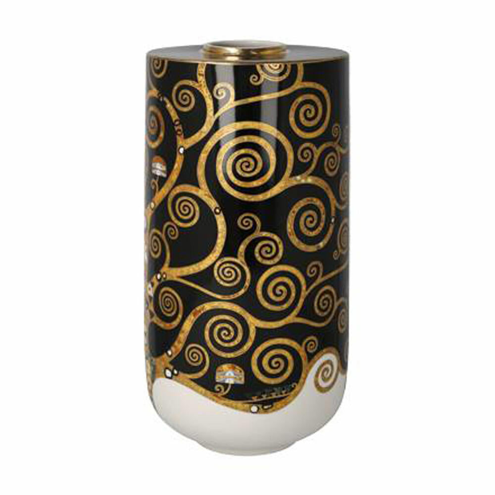 Goebel Vase Gustav Klimt - Tree of Life, flower vase, decorative vase, porcelain, H 25.5 cm, 67062981