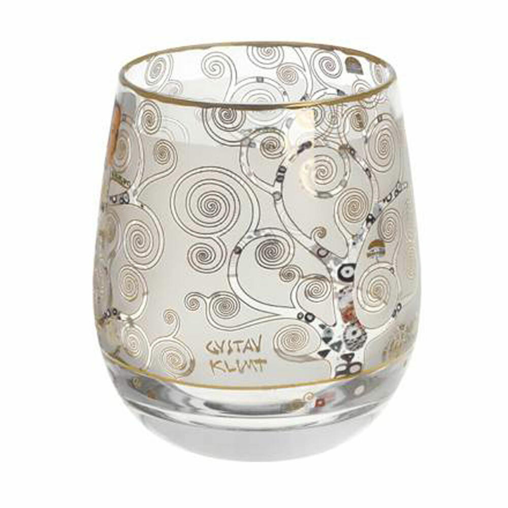 Goebel Windlicht Gustav Klimt - Erwartung, tealight holder, candle holder, glass, 67062841