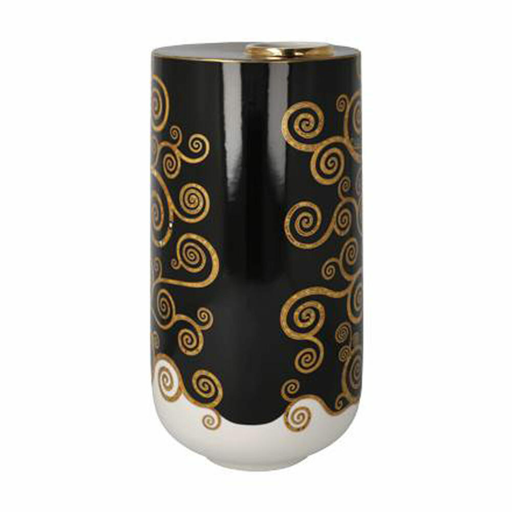 Goebel Vase Gustav Klimt - Tree of Life, flower vase, decorative vase, porcelain, H 25.5 cm, 67062981