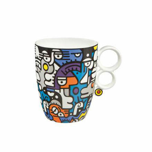 Goebel Casual Conversation - Artist Mug Pop Art Billy the Artist Colorful Fine Bone China 67080421