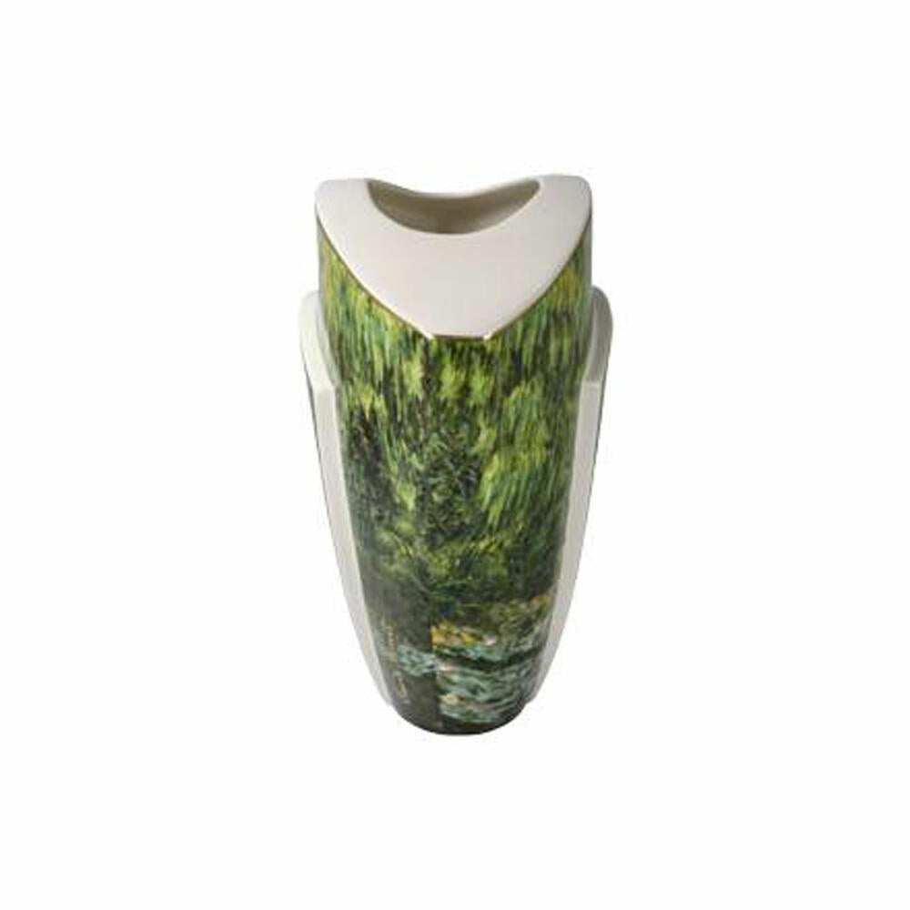 Goebel Vase Monet - Japanese Bridge, Flower Vase, Decorative Vase, Porcelain, H 20 cm, 67063141