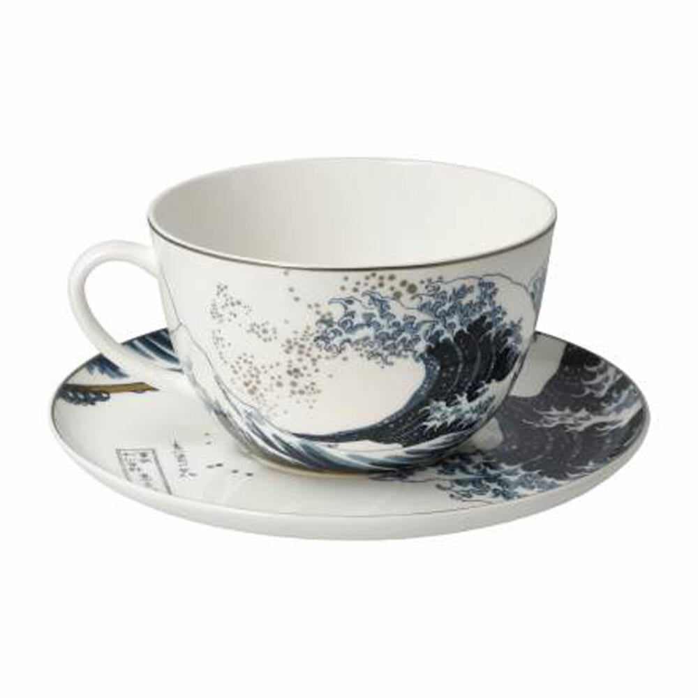 Goebel Milk Coffee Cup Hokusai - The Wave, Cup, Coffee Cup, Tea Cup, Fine Bone China, 67075011