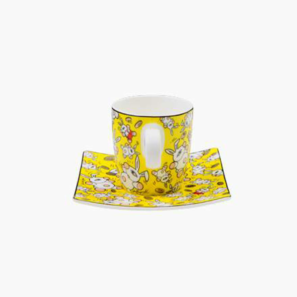 Goebel espresso cup Mauro Bergonzoli - Magic Bunny Gold, espresso cup, fine bone china, 67180041