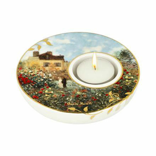 Goebel Candle Holder Claude Monet - The Artist's House, Tealight Holder, Porcelain, 67062781