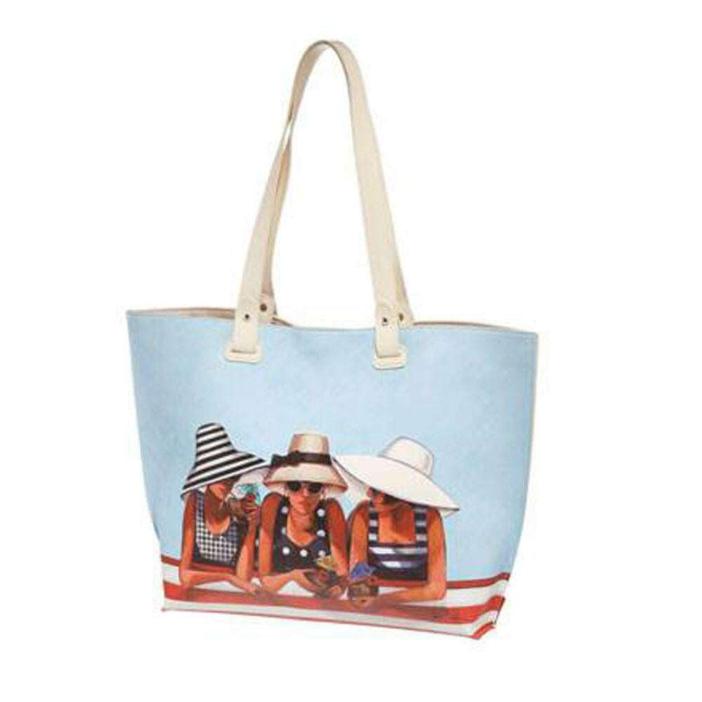 Goebel Beach Girls - Handbag Artis Orbis Trish Biddle Colorful Plastic 67140051