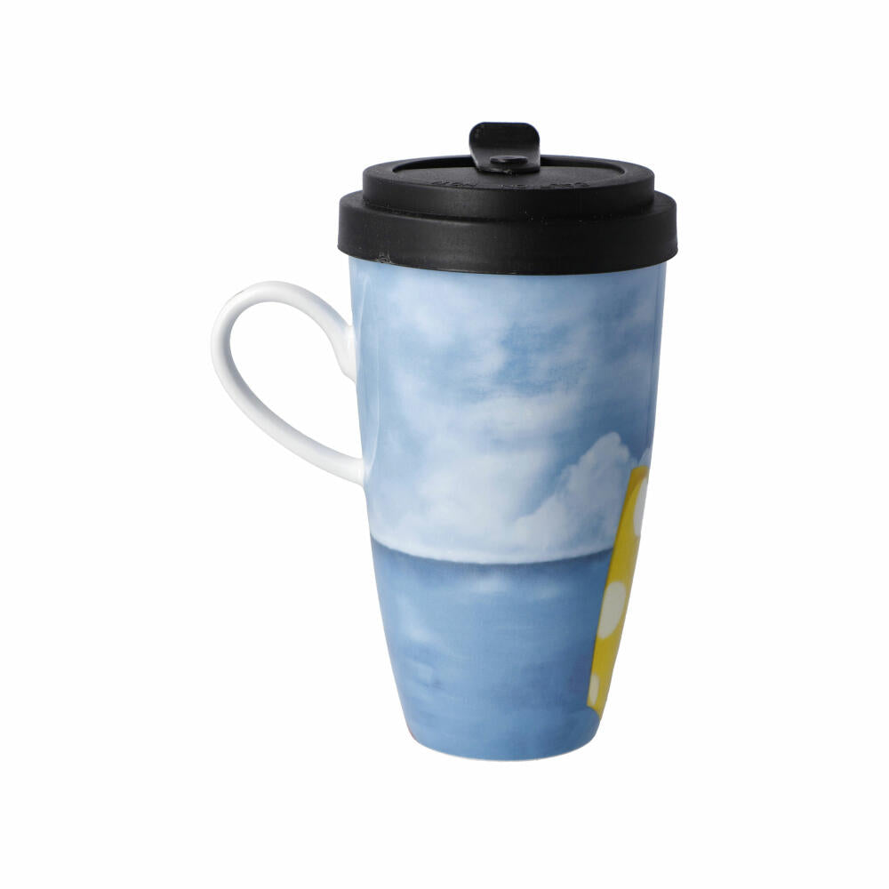 Goebel Mug To Go Trish Biddle - Summer Girl, Drinking Mug, Coffee Mug, Artis Orbis, Fine Bone China, Colorful, 500 ml, 67140261