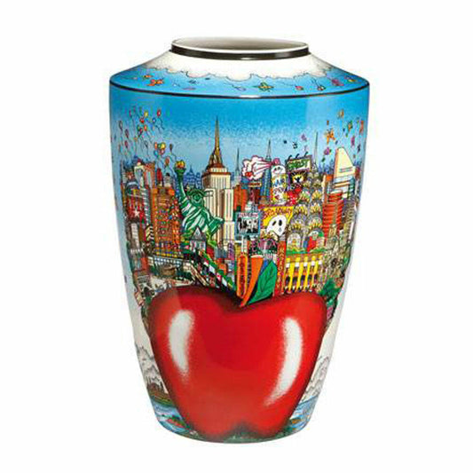 Goebel Butterflies over New York - Vase Pop Art Charles Fazzino Colorful Porcelain 67090111