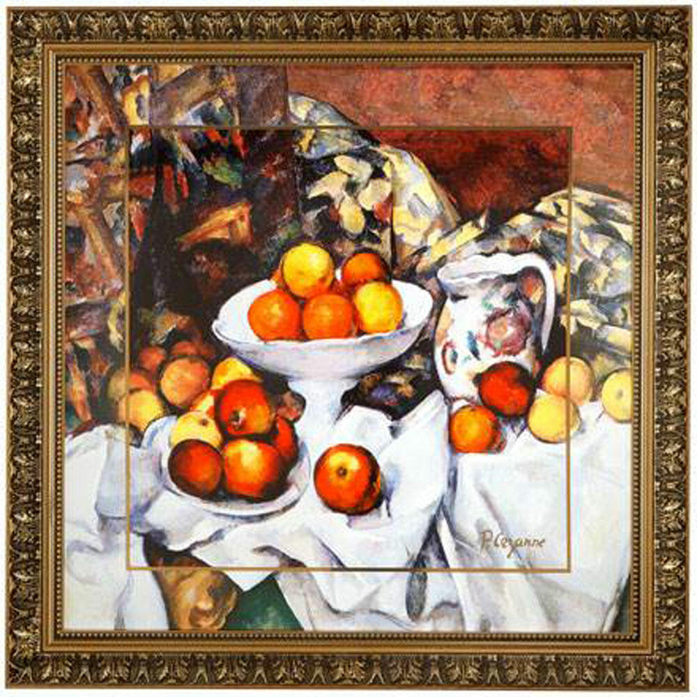 Goebel Still Life I - Wall Picture Artis Orbis Paul Cezanne Colored Stoneware 67110071