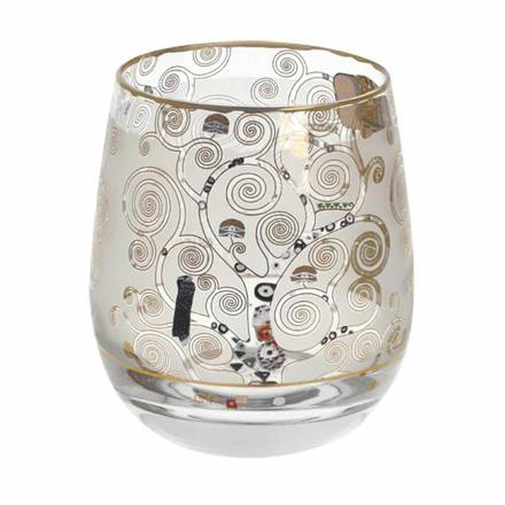 Goebel Windlicht Gustav Klimt - Erwartung, tealight holder, candle holder, glass, 67062841