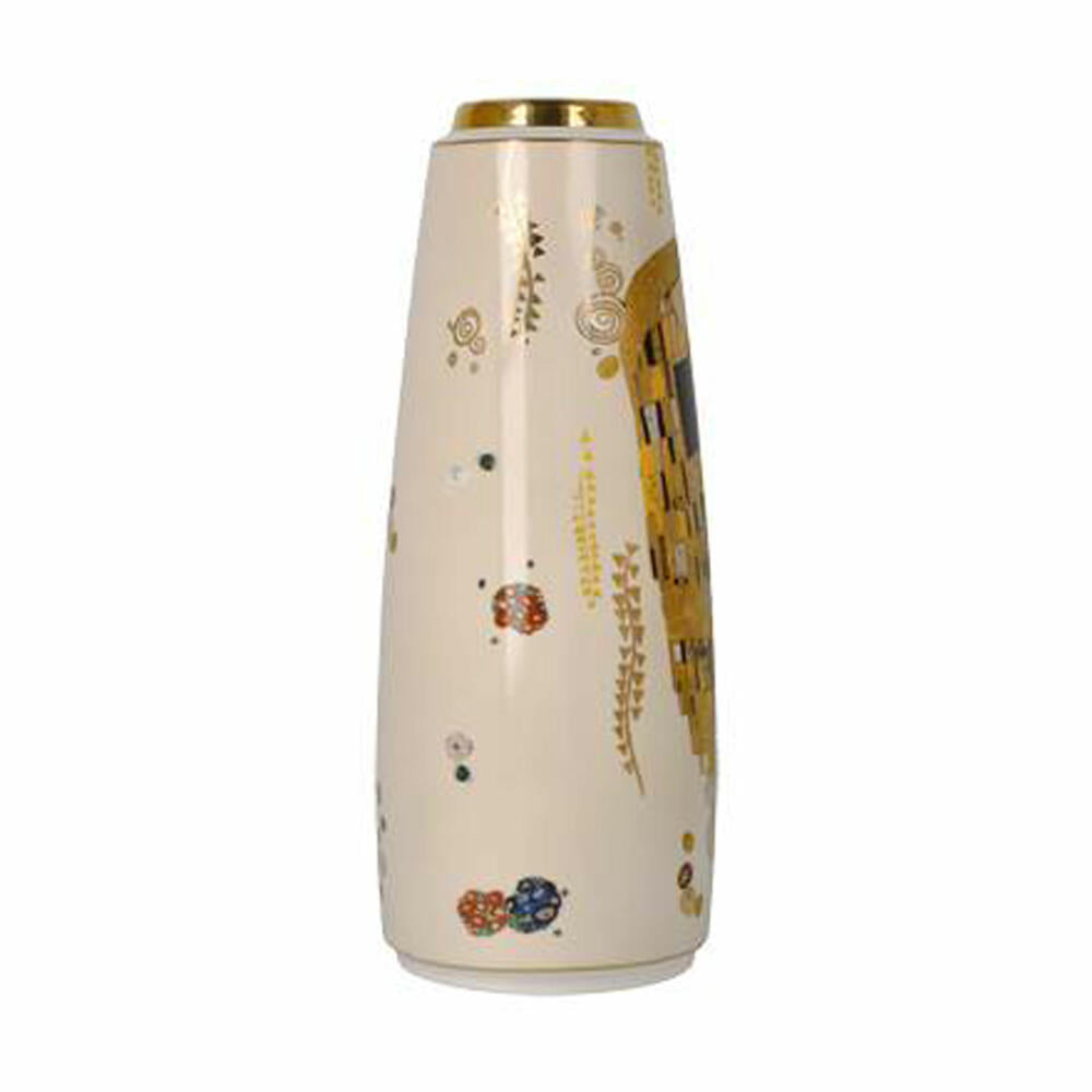 Goebel Vase Gustav Klimt - The Kiss, flower vase, decorative vase, porcelain, H 26.5 cm, 67062921