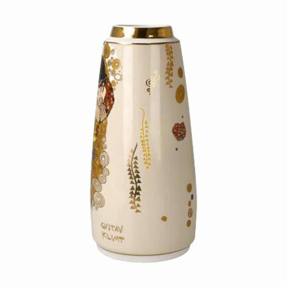 Goebel Vase Gustav Klimt - The Kiss, flower vase, decorative vase, porcelain, H 18.5 cm, 67062911