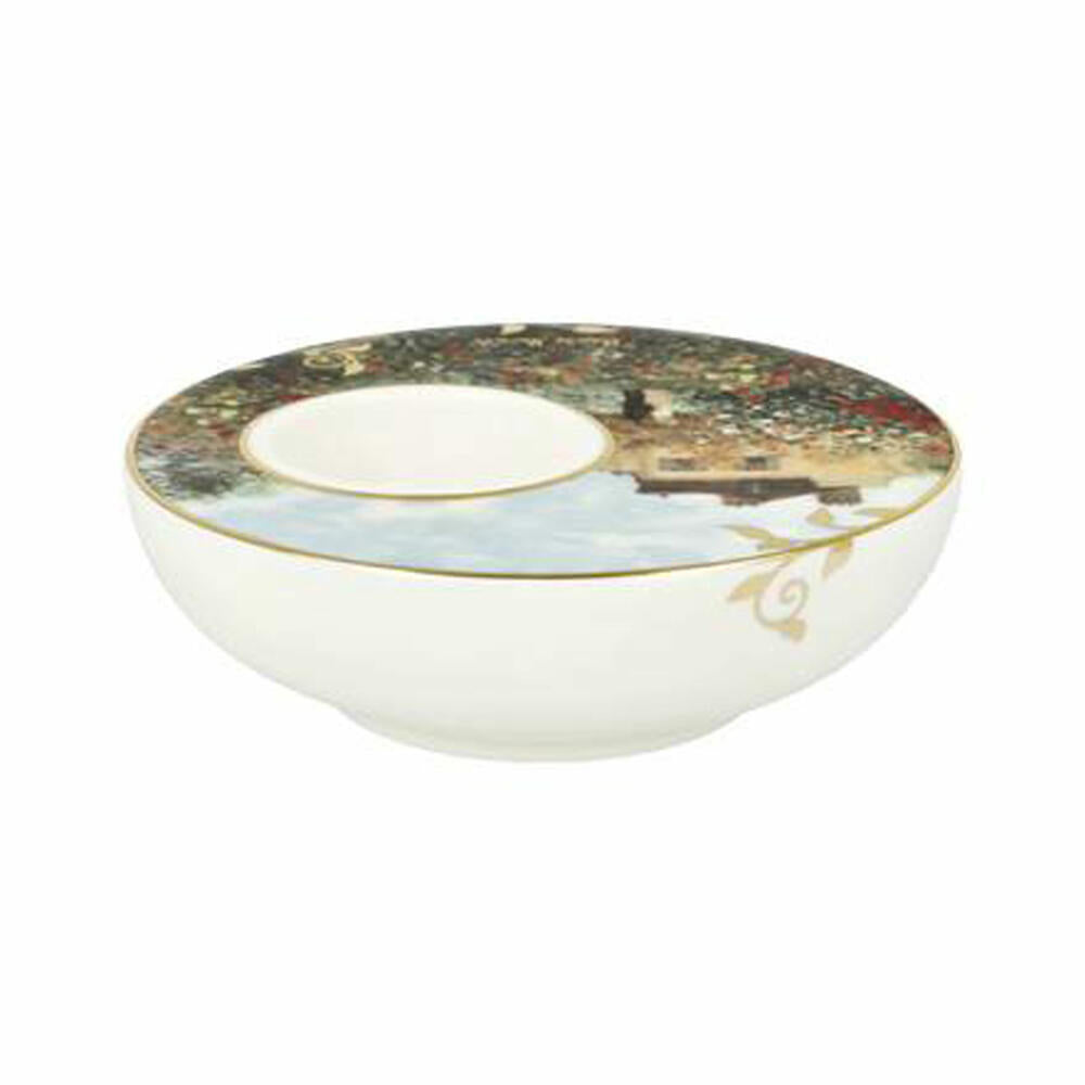 Goebel Candle Holder Claude Monet - The Artist's House, Tealight Holder, Porcelain, 67062781