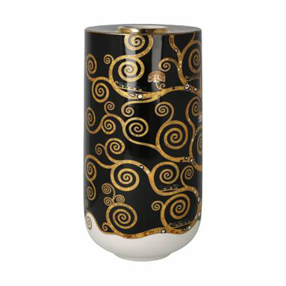 Goebel Vase Gustav Klimt - Tree of Life, flower vase, decorative vase, porcelain, H 25.5 cm, 67062981