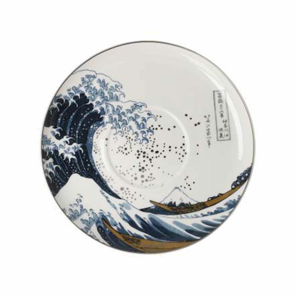 Goebel Milk Coffee Cup Hokusai - The Wave, Cup, Coffee Cup, Tea Cup, Fine Bone China, 67075011