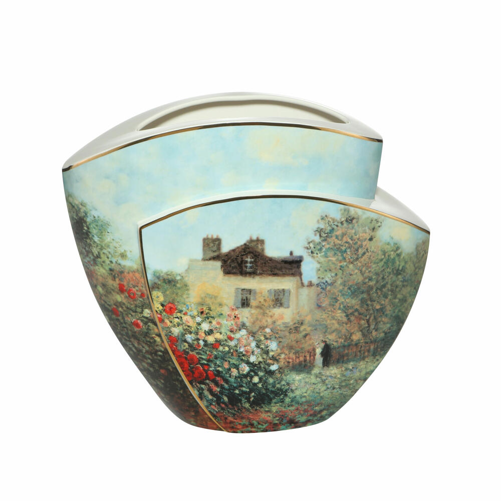 Goebel Vase Claude Monet - The Artist's House, Artis Orbis, Porcelain, Colorful, 29 cm, 67063121