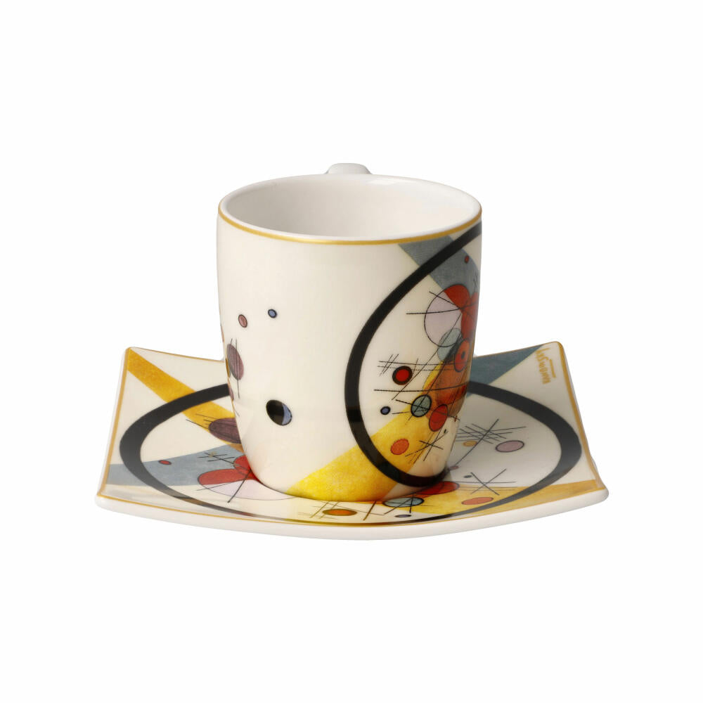 Goebel Circles in Circles - Espresso Cup Artis Orbis Wassily Kandinsky Colorful Fine Bone China 67100031