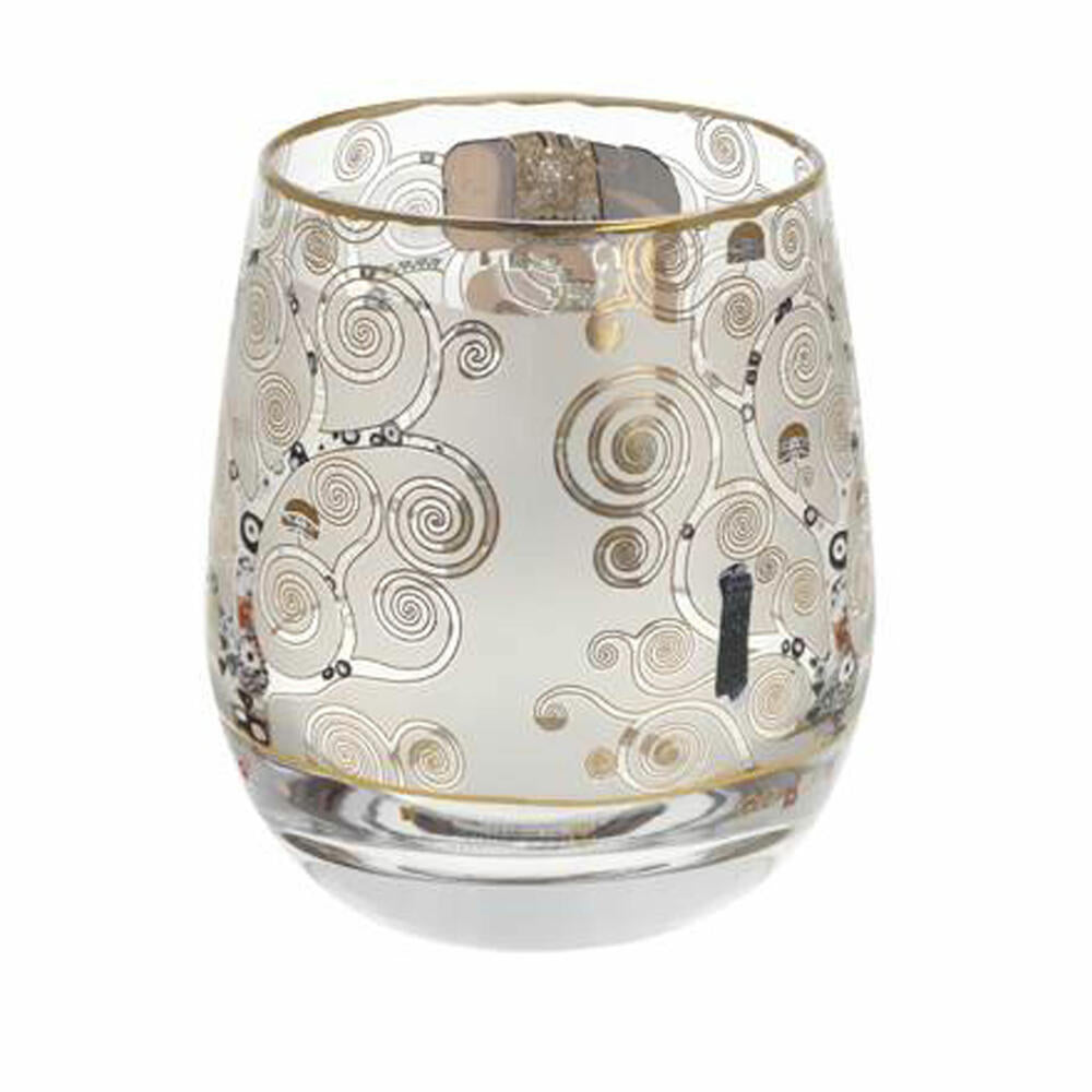 Goebel Windlicht Gustav Klimt - Erwartung, tealight holder, candle holder, glass, 67062841