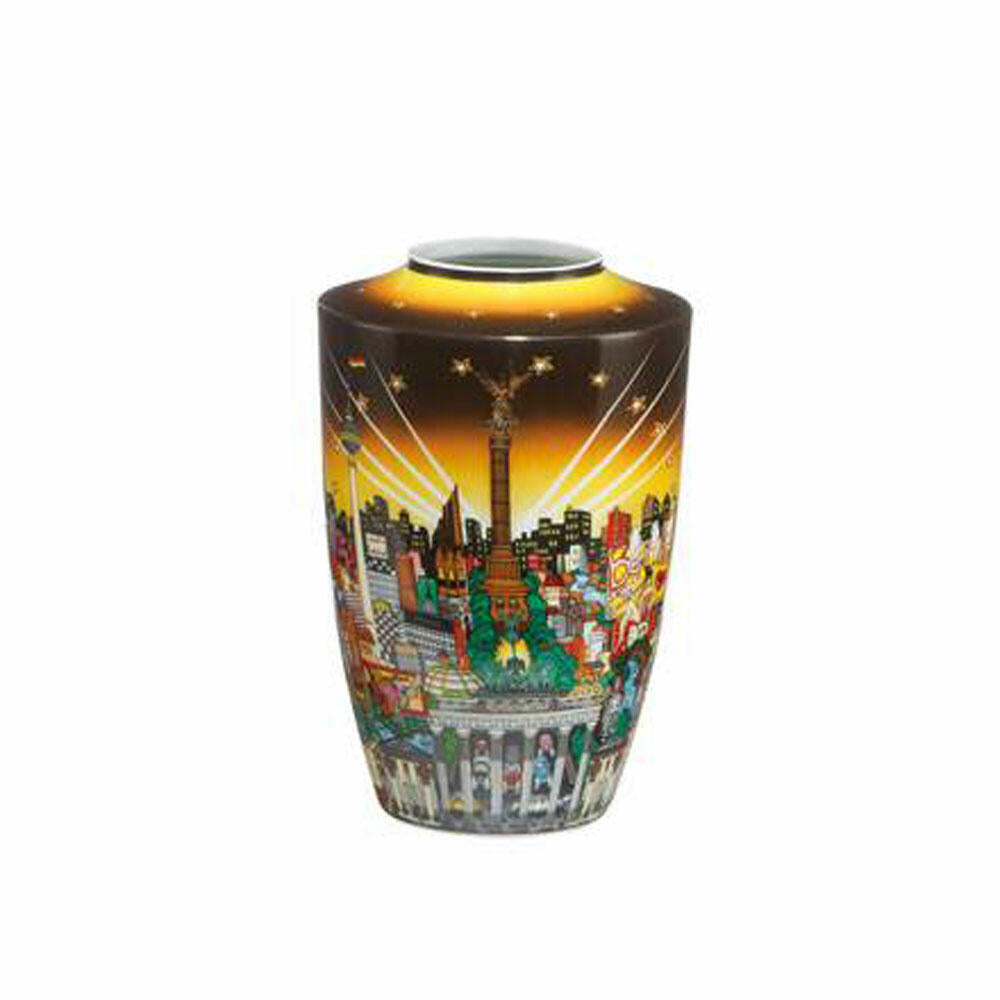 Goebel My Berlin, Your Berlin - Vase Pop Art Charles Fazzino Colorful Porcelain 67090121