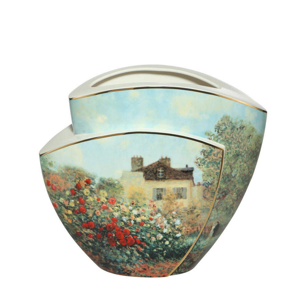 Goebel Vase Claude Monet - The Artist's House, Artis Orbis, Porcelain, Colorful, 29 cm, 67063121