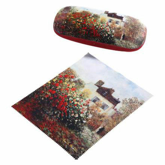 Goebel The Artists' House - Glasses Case Artis Orbis Claude Monet Colorful Plastic 67060941