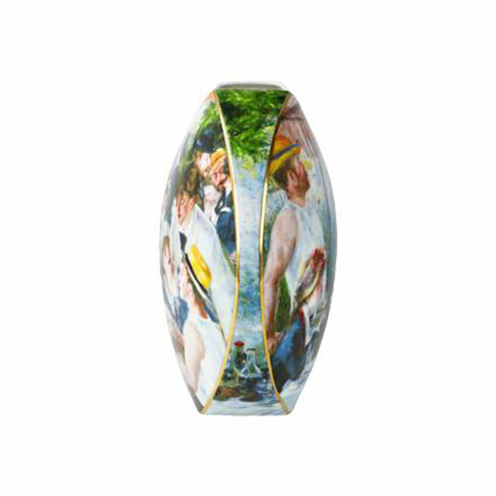 Goebel Vase Auguste Renoir - Breakfast of the Rowers, Flower Vase, Decorative Vase, Porcelain, 67062731